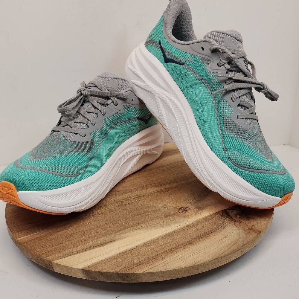 HOKA Skyflow Men's Size 11 D Stellar Grey/Shoreline - Picture 7 of 10